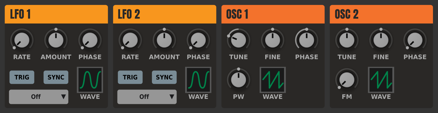 Encoders in TAL Noisemaker