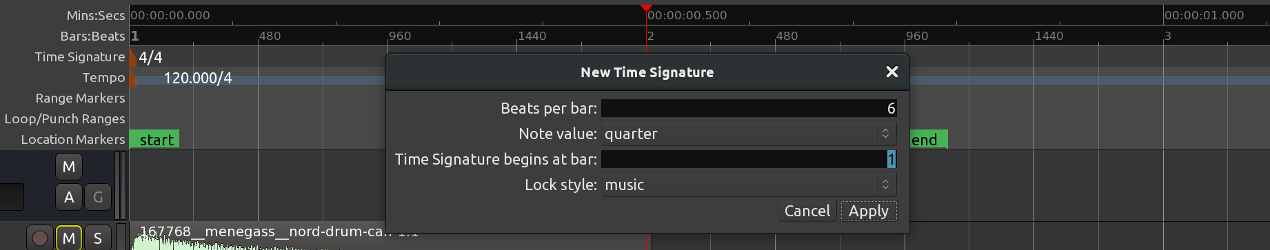 New Time Signature