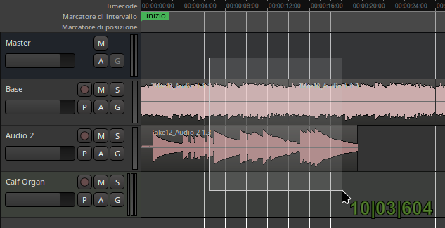 Esportare una regione