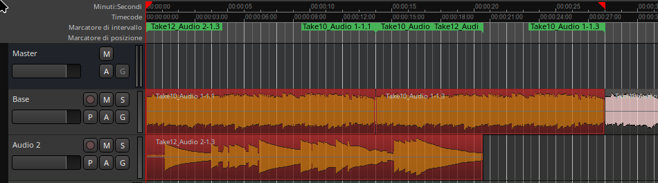 Esportare una regione