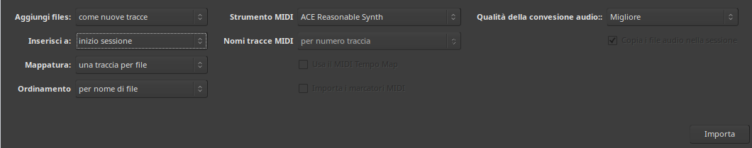 Punto di inserimento