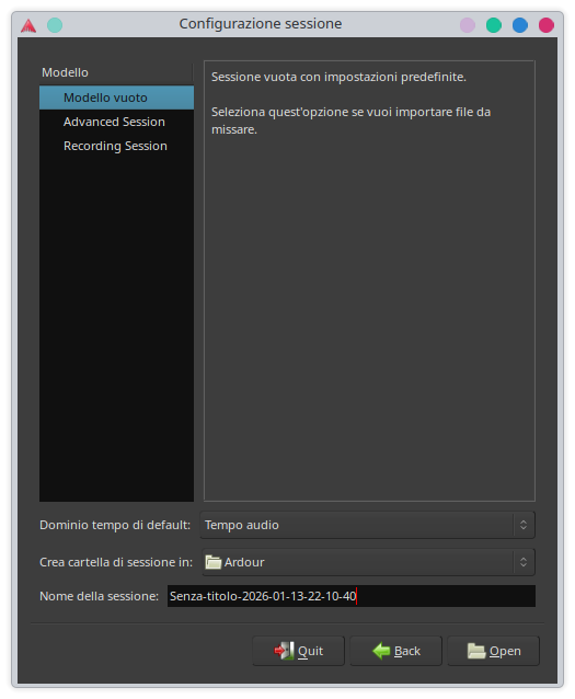 Nuovi modelli di sessione