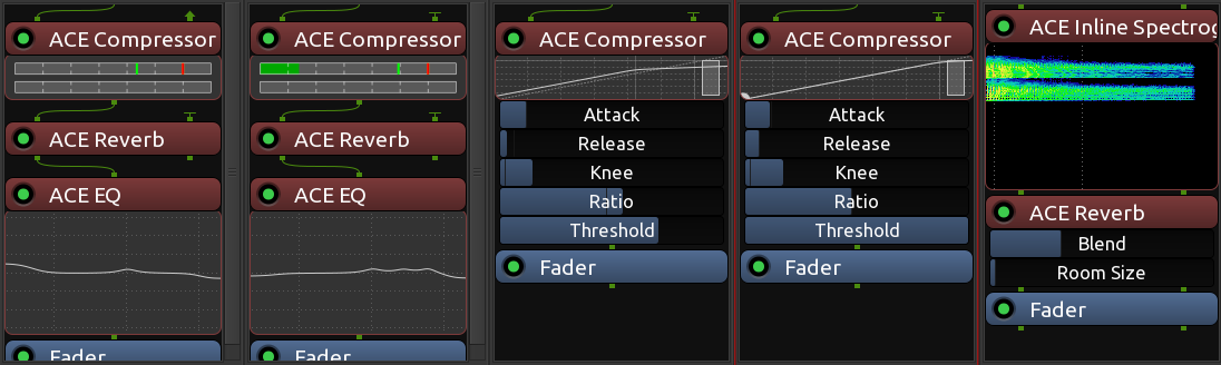 Inline view and controls