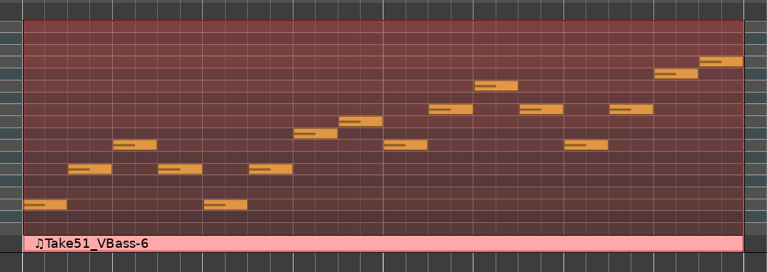 Linea di basso iniziale